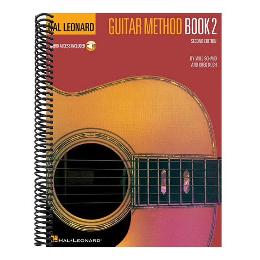Guitar Method Book 2 Hal Leonard Beginner to Intermediate Guitar Lesson Book Learn Chords Fingerstyle Power Chords and Rhythm Techniques Includes Onli