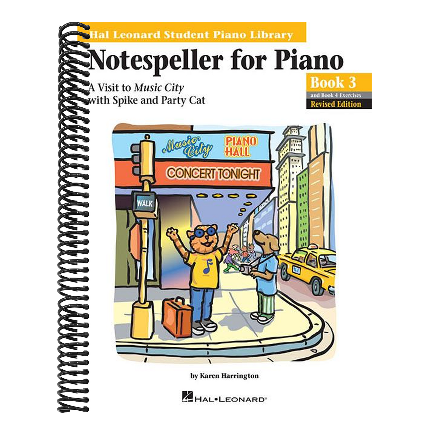Notespeller for Piano, Book 3: Hal Leonard Student Piano Library