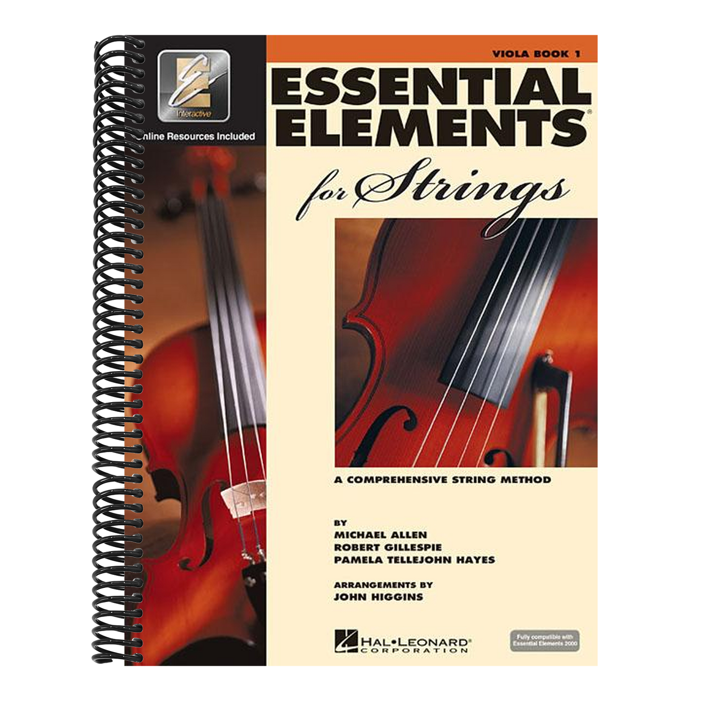Essential Elements for Strings Viola Book 1 Beginner Viola Sheet Music and Eei Online Resources (Author)
                       , (Author)
                       , (Author) (Spiral Bound)