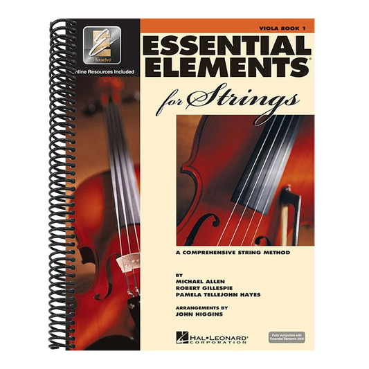 Essential Elements for Strings Viola Book 1 Beginner Viola Sheet Music and Eei Online Resources (Author)
                       , (Author)
                       , (Author) (Spiral Bound)