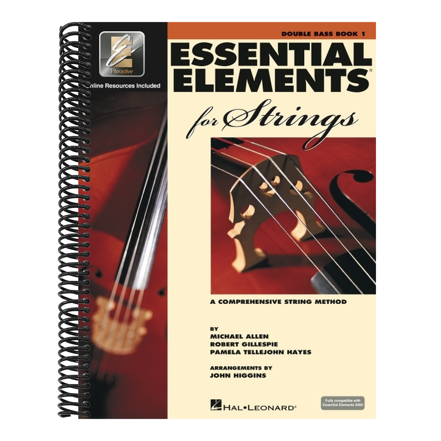 Essential Elements for Strings Double Bass Book 1 W/Eei Beginner Bass Method Book with Online Le [With CD (Audio)]