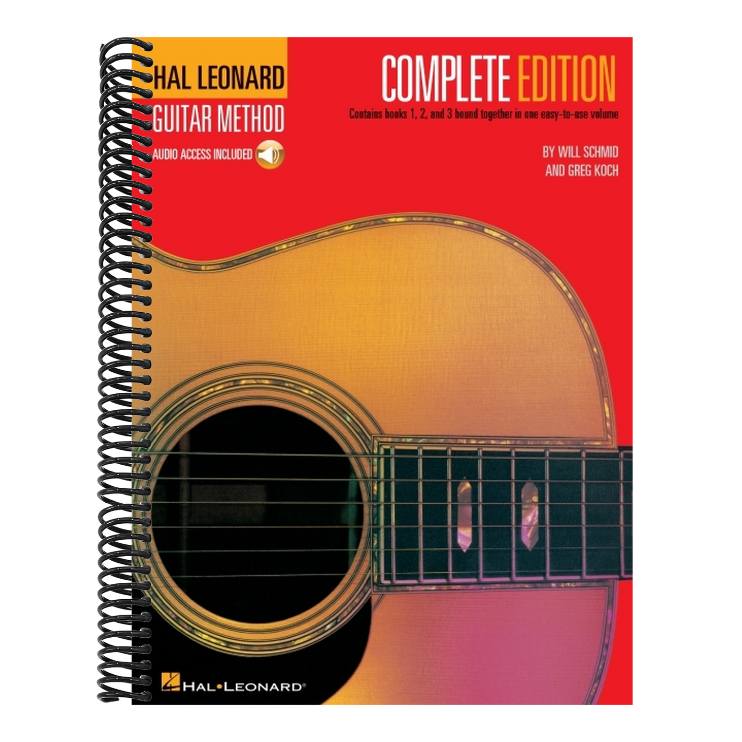 Hal Leonard Guitar Method, Second Edition - Complete Edition (Book/Onlne Audio) (Spiral Bound)