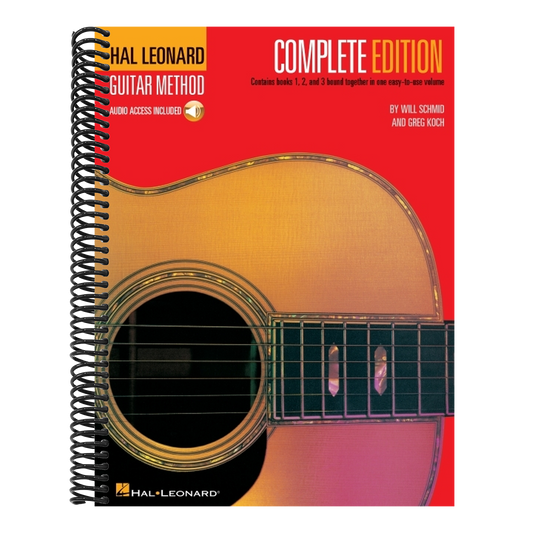 Hal Leonard Guitar Method, Second Edition - Complete Edition (Book/Onlne Audio) (Spiral Bound)