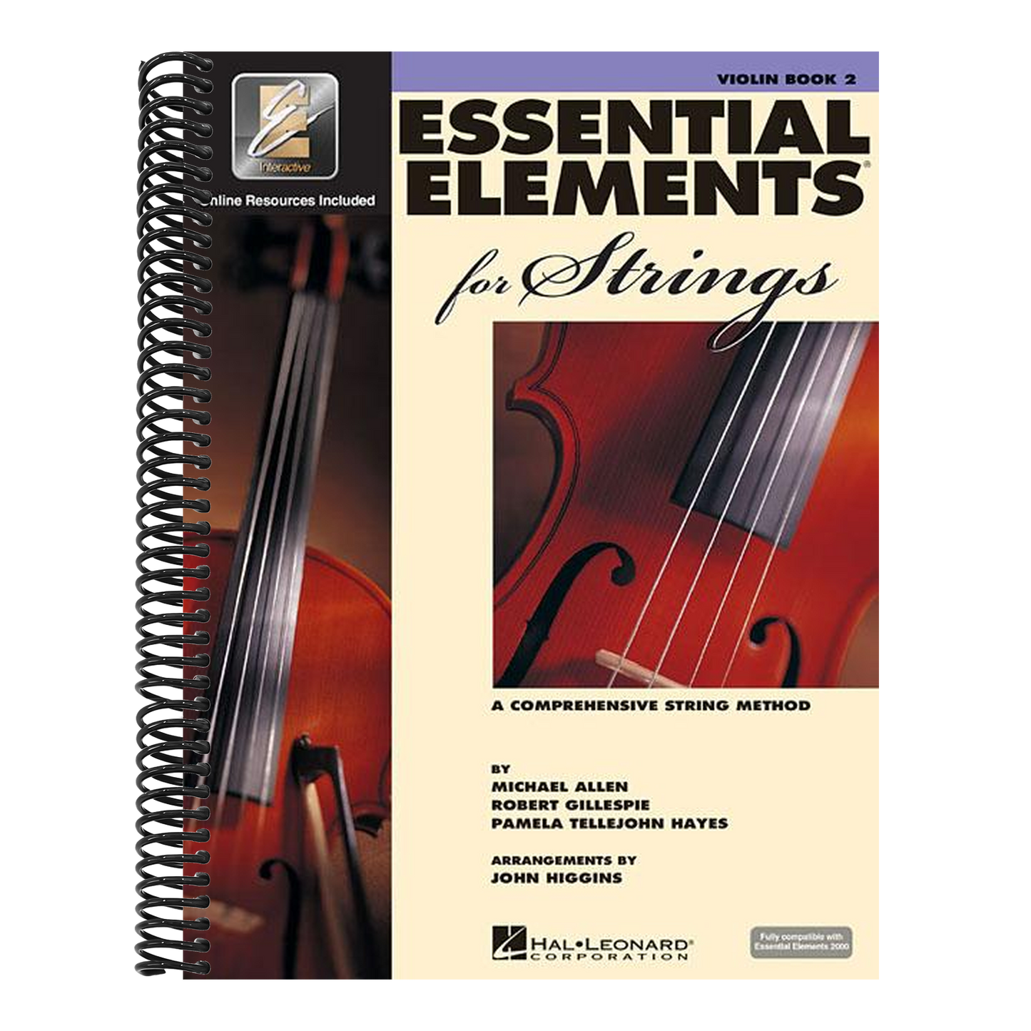 Essential Elements for Strings - Book 2 with EEi: Violin (Spiral Bound)
