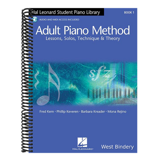 Hal Leonard Adult Piano Method - Book 1 (Book/Online Audio)