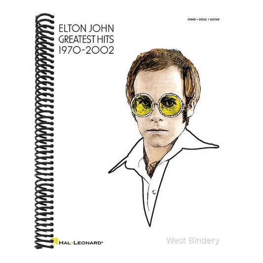 Elton John - Greatest Hits 1970-2002 Piano, Vocal, Guitar Songbook with Sheet Music 34 Iconic Songs Including Rocket Man and Your Song