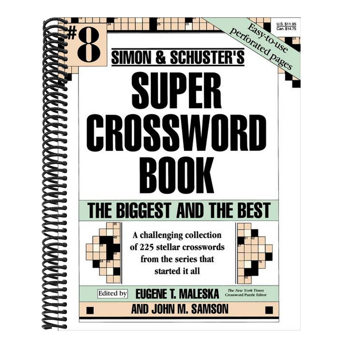 Simon & Schuster Super Crossword Puzzle Book #8: The Biggest and the Best
