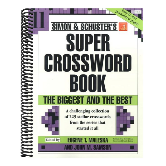 Simon & Schuster Super Crossword Puzzle Book #11 (Original)