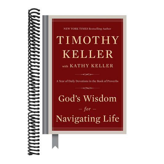 God's Wisdom for Navigating Life: A Year of Daily Devotions in the Book of Proverbs (Spiral Bound)