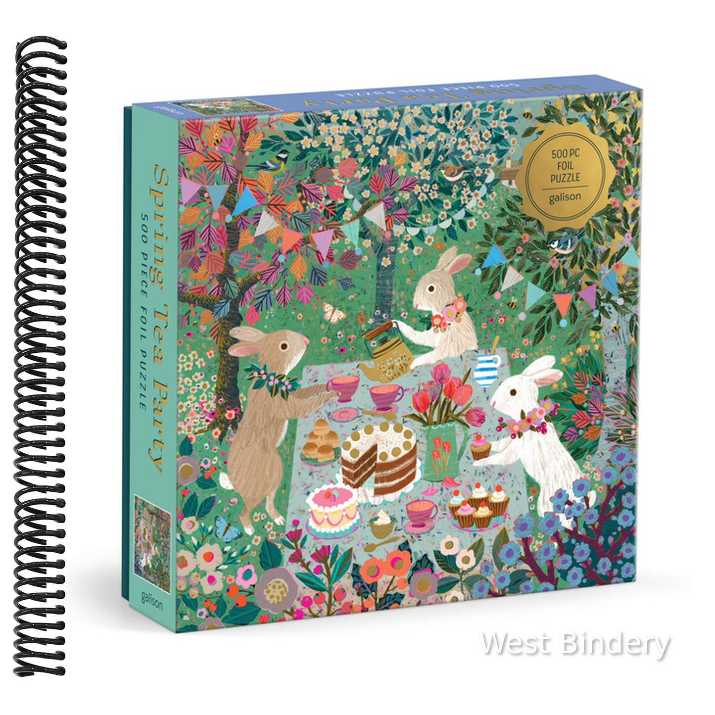 Spring Tea Party 500 Piece Foil Puzzle