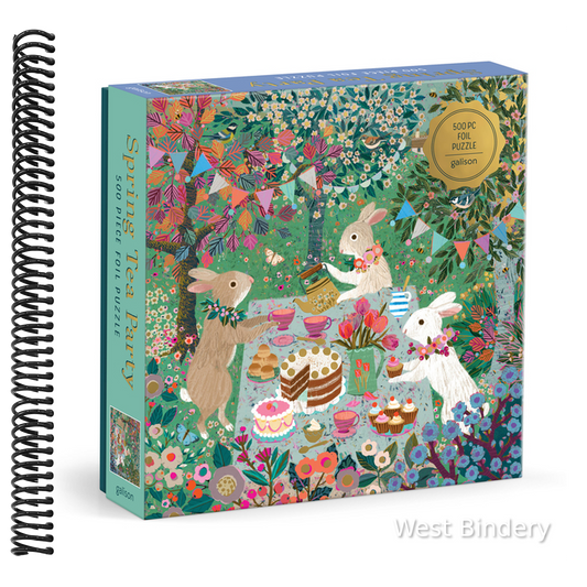 Spring Tea Party 500 Piece Foil Puzzle
