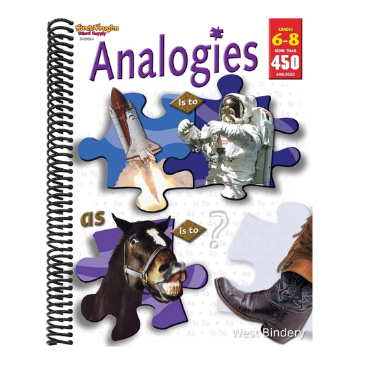 Analogies Reproducible Grades 6-8 (Teacher's Guide)