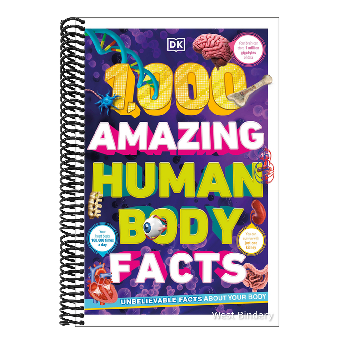 1,000 Amazing Human Body Facts