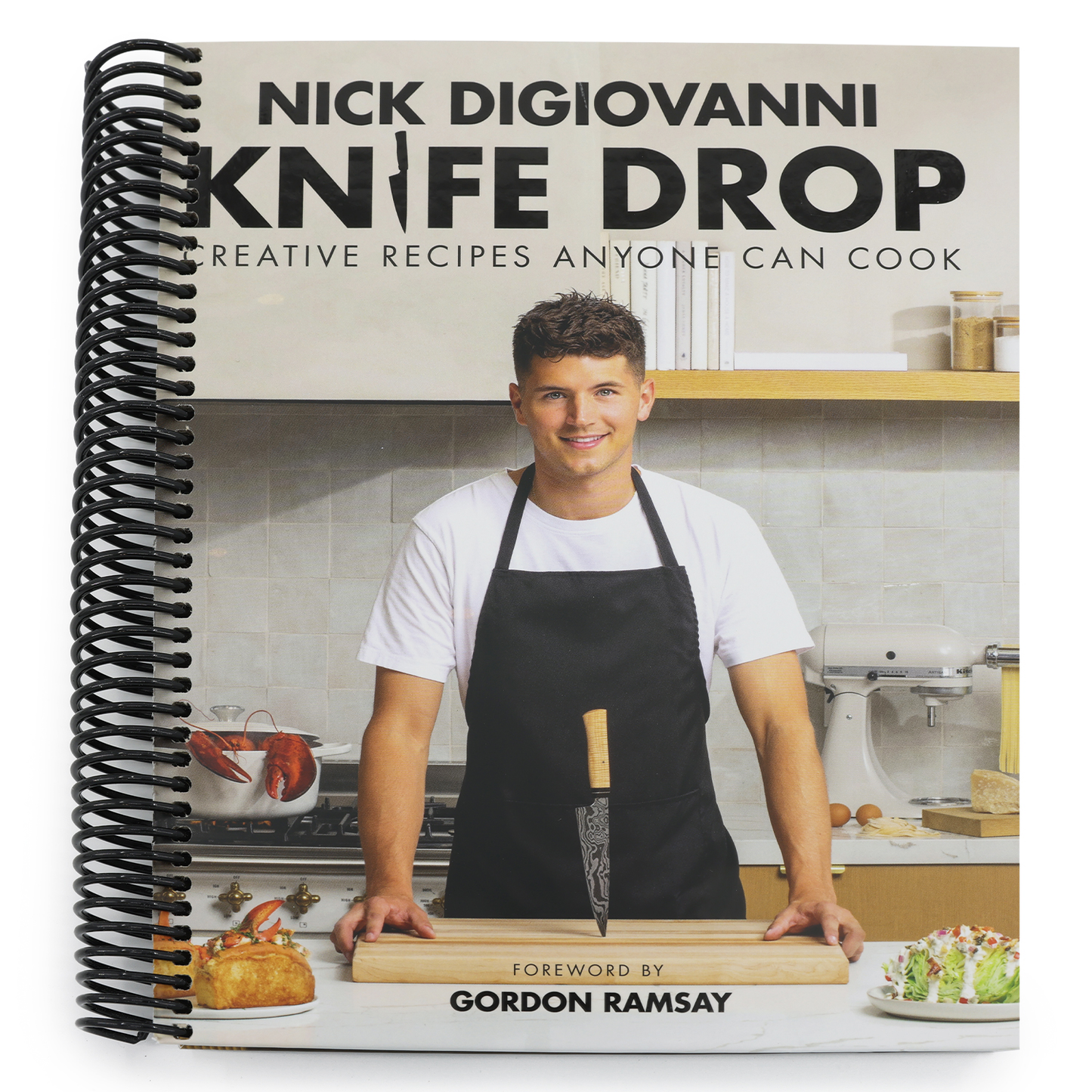 Knife Drop: Creative Recipes Anyone Can Cook (Spiral Bound)