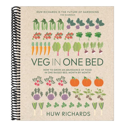 Veg in One Bed New Edition: How to Grow an Abundance of Food in One Raised Bed, Month by Month (2ND ed.) (Spiral Bound)
