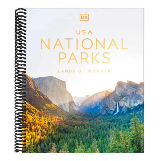 USA National Parks: Lands of Wonder (Spiral Bound)