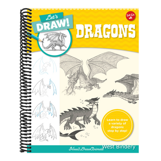 Let's Draw Dragons: Learn to Draw a Variety of Dragons Step by Step!