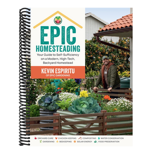 Epic Homesteading: Your Guide to Self-Sufficiency on a Modern, High-Tech, Backyard Homestead (Spiral Bound)
