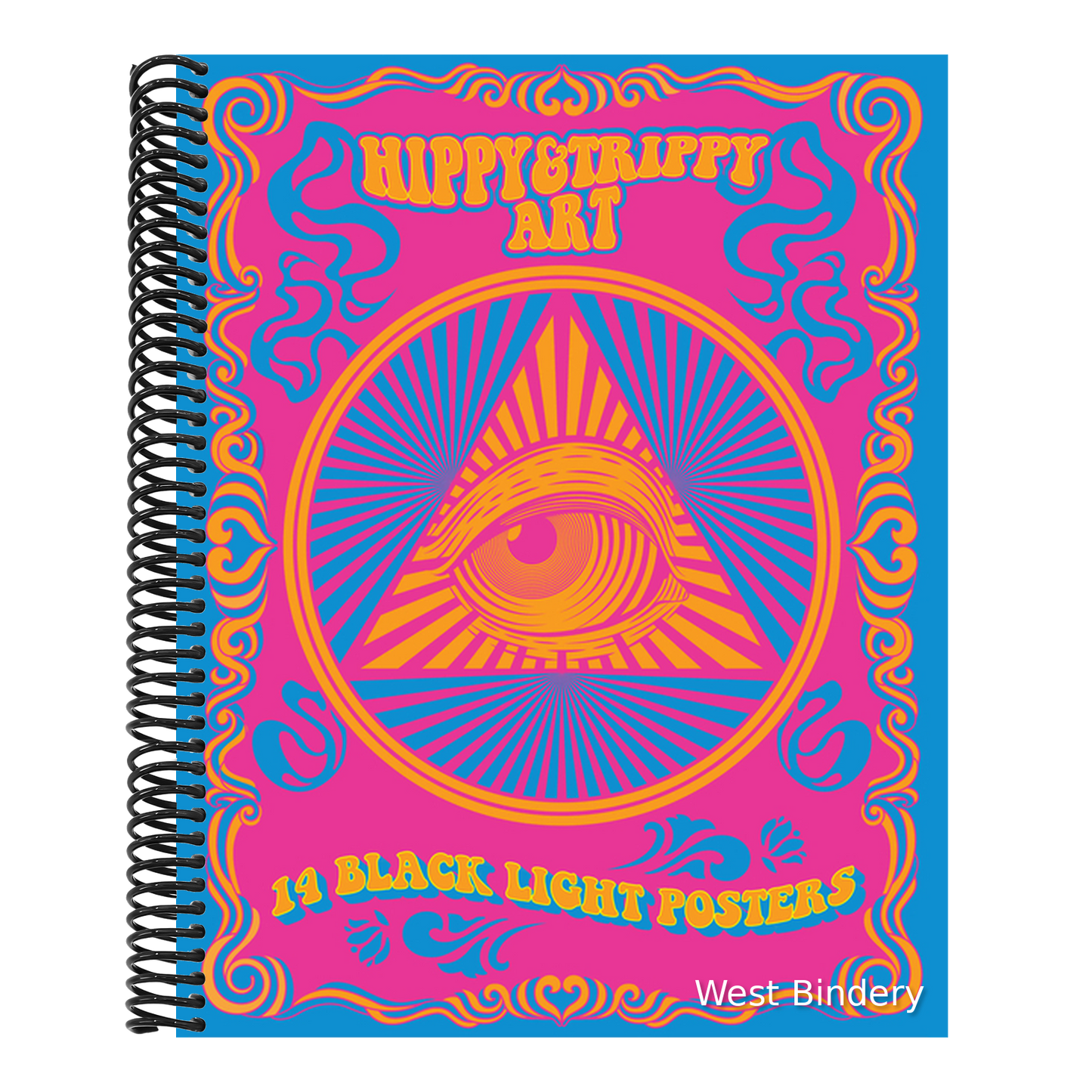 Hippy & Trippy Art: 14 Black Light Posters