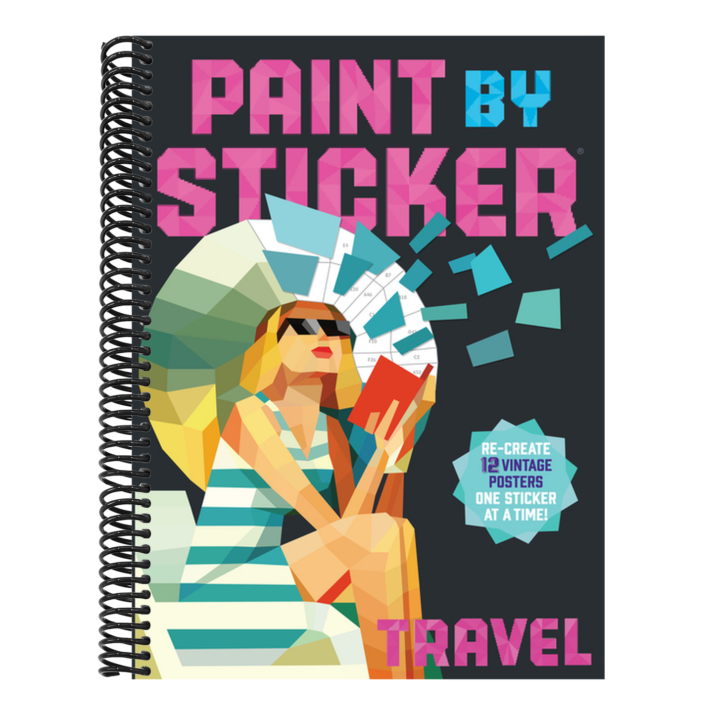 Paint by Sticker (Official): Travel: Re-Create 12 Vintage Posters One Sticker at a Time!