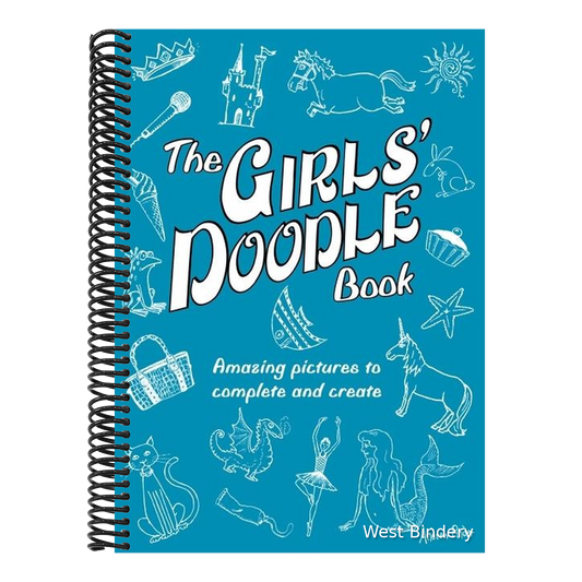 The Girls' Doodle Book: Amazing Pictures to Complete and Create