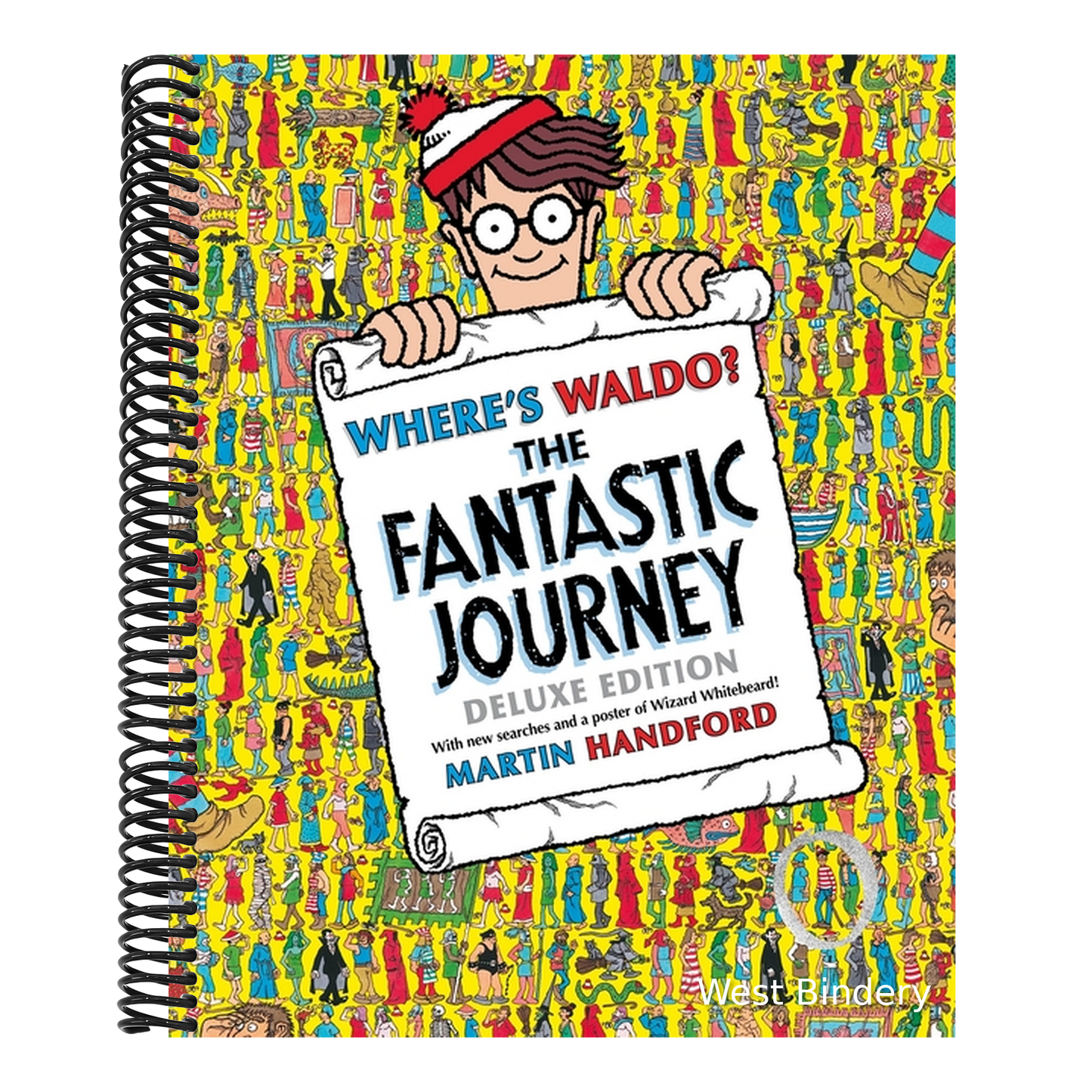 Where's Waldo? the Fantastic Journey: Deluxe Edition with New Searches and Collectible Poster (a Hidden Object Activity Book with Search & Find Puzzle