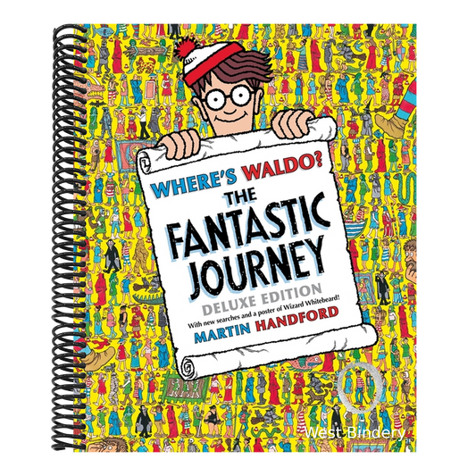 Where's Waldo? the Fantastic Journey: Deluxe Edition with New Searches and Collectible Poster (a Hidden Object Activity Book with Search & Find Puzzle