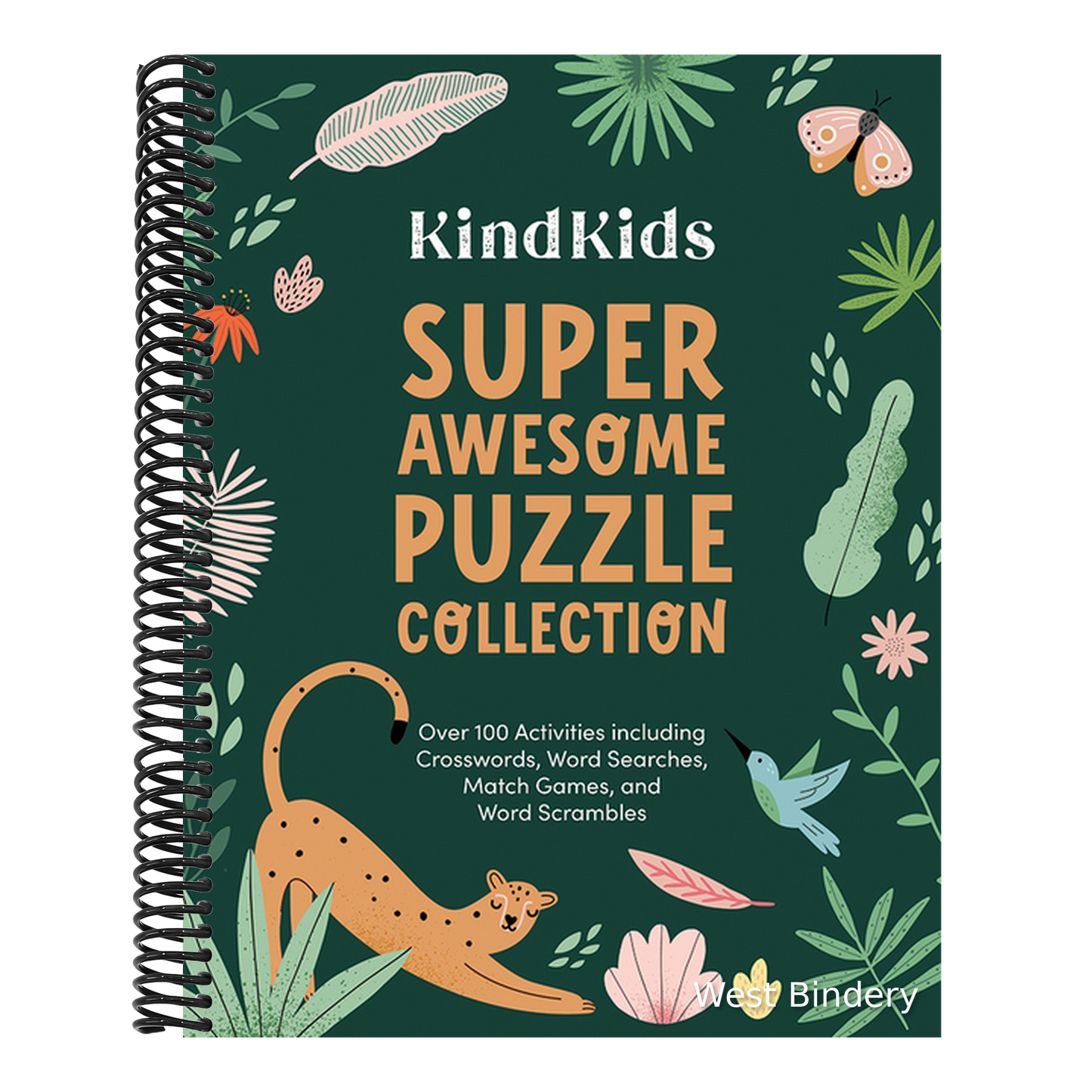 Kindkids Super Awesome Puzzle Collection: Over 100 Activities Including Crosswords, Word Searches, Match Games, and Word Scrambles