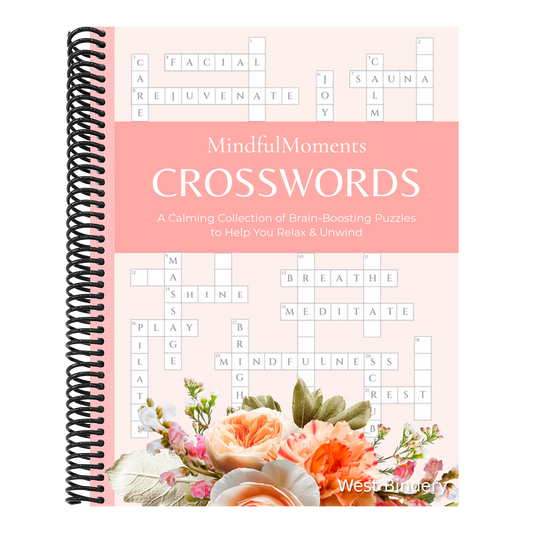 Mindfulmoments Crosswords: A Calming Collection of Brain-Boosting Puzzles to Help You Relax & Unwind