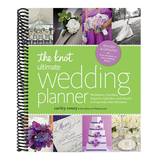 The Knot Ultimate Wedding Planner [Revised Edition]: Worksheets, Checklists, Etiquette, Timelines, and Answers to Frequently Asked Questions (Spiral Bound)