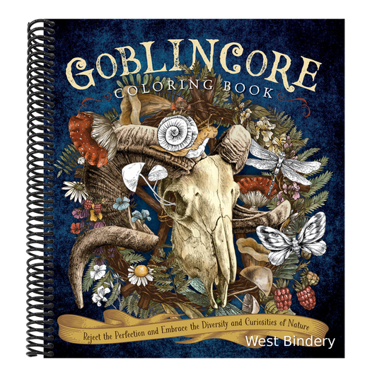 Goblincore Coloring Book: Reject the Perfection and Embrace the Diversity and Curiosities of Nature
