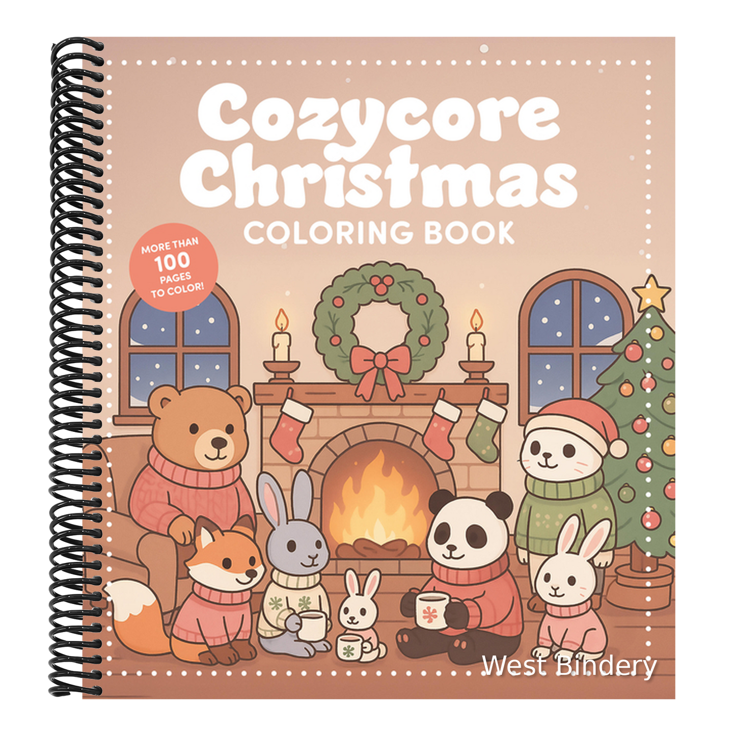 Cozycore Christmas Coloring Book: Celebrate the Season with Everything Cute and Cozy!