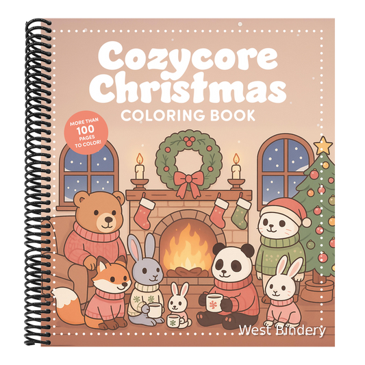 Cozycore Christmas Coloring Book: Celebrate the Season with Everything Cute and Cozy!