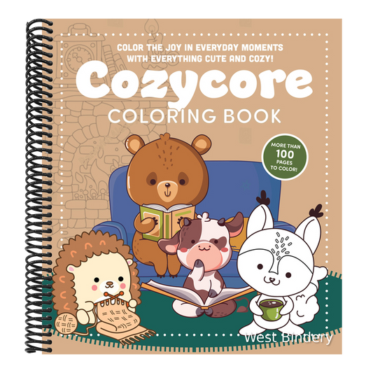 Cozycore Coloring Book: Color the Joy in Everyday Moments with Everything Cute and Cozy! More Than 100 Pages to Color