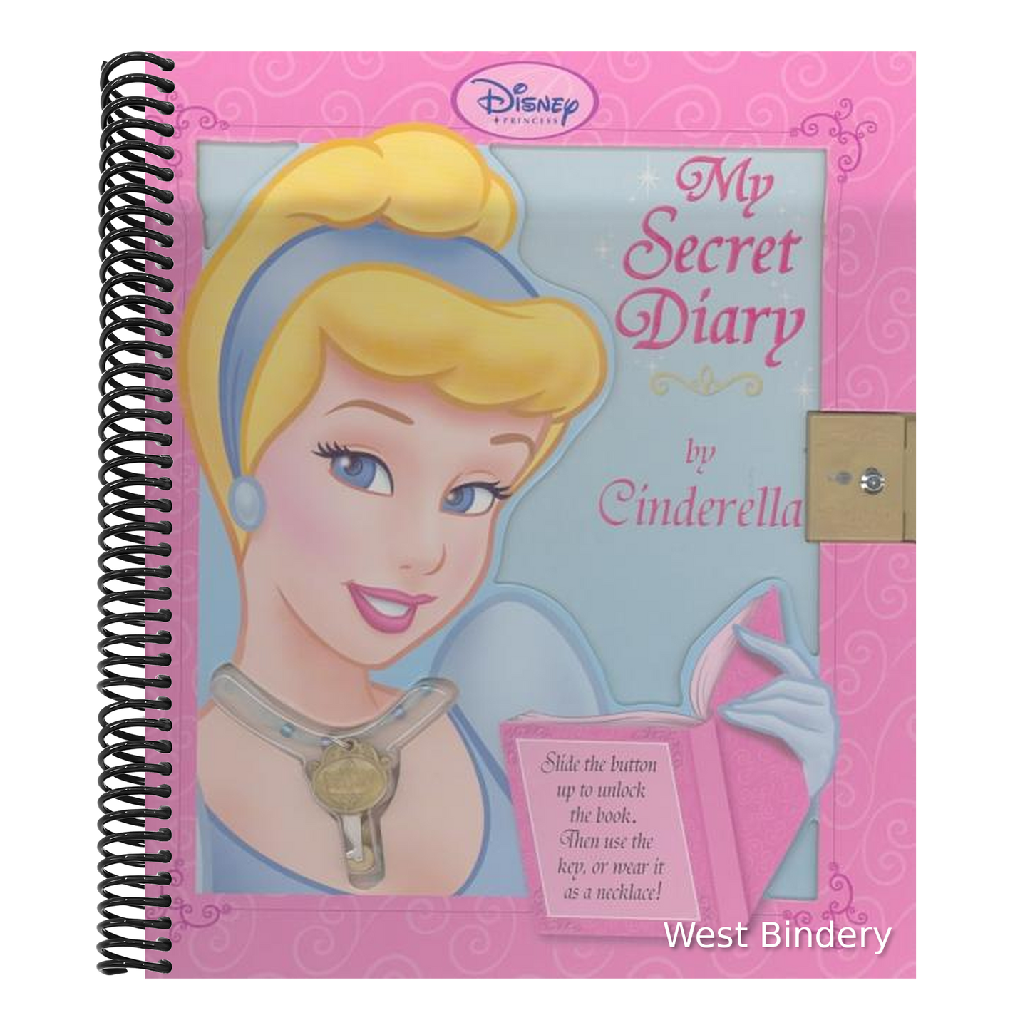 Disney Princess My Secret Diary by Cinderella [With Key Necklace]