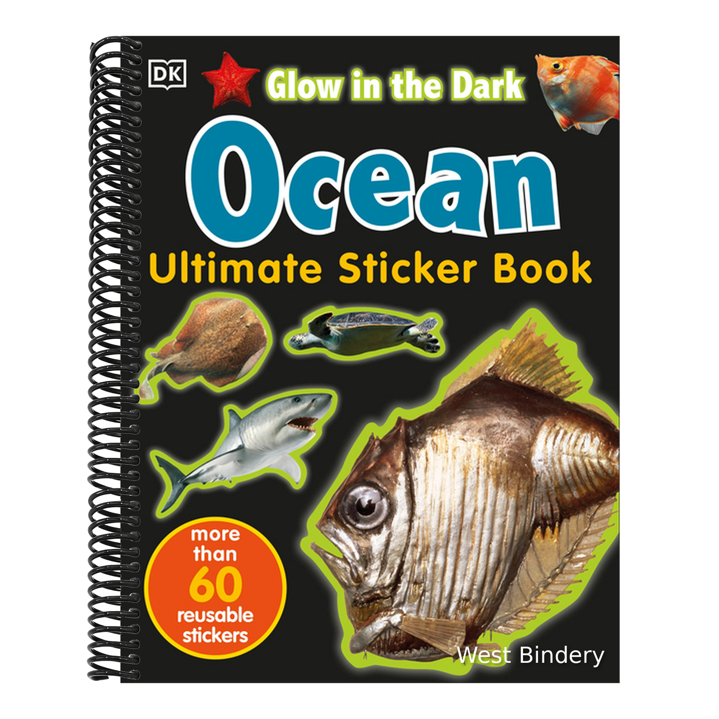 The Ultimate Ocean Glow in the Dark Sticker Book [With Stickers]