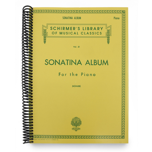 Sonatina Album: Schirmer Library of Classics Volume 51 Piano Solo (Schirmer's Library of Musical Classics) (Spiral Bound)