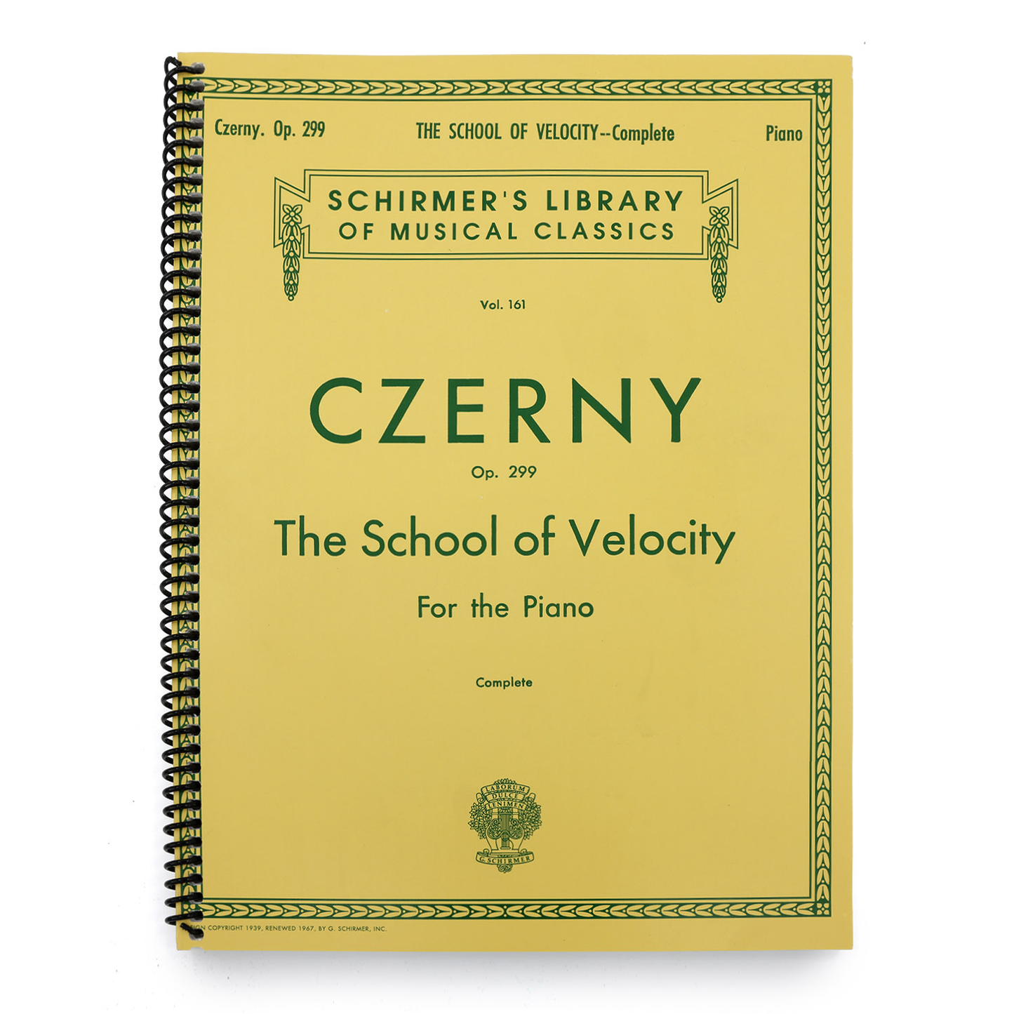 Practical Method for Beginners, Op. 599: Schirmer Library of Classics Volume 146 - Piano Technique and Exercise Book - Easy-To-Read Piano Scales Book (Spiral Bound)