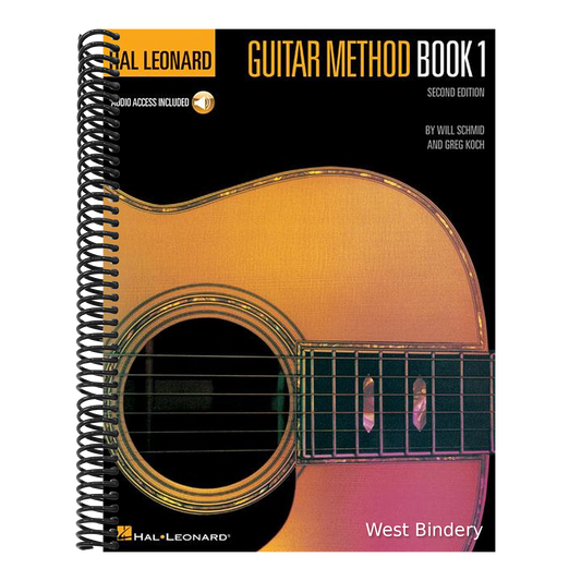 Hal Leonard Guitar Method Book 1: Bk/Online Audio - Guitar Instruction for Teachers and Beginner Students - Educational Book with Easy-To-Follow Forma