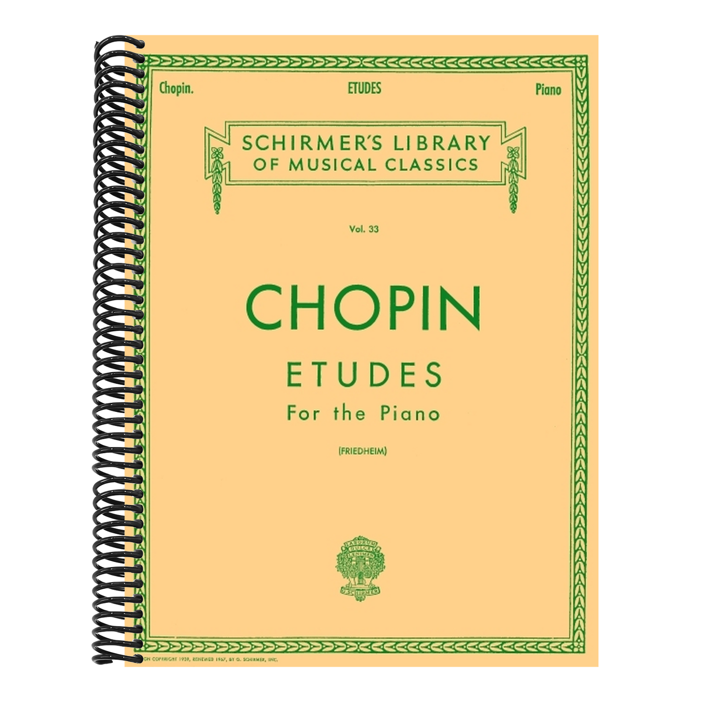 Etudes: Schirmer Library of Classics Volume 33 Piano Solo