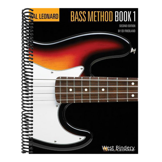 Hal Leonard Bass Method Book 1 - Electric Bass Instruction for Beginners 2nd Edition Songs Riffs and Techniques Sheet Music and Practice Guide (Revise