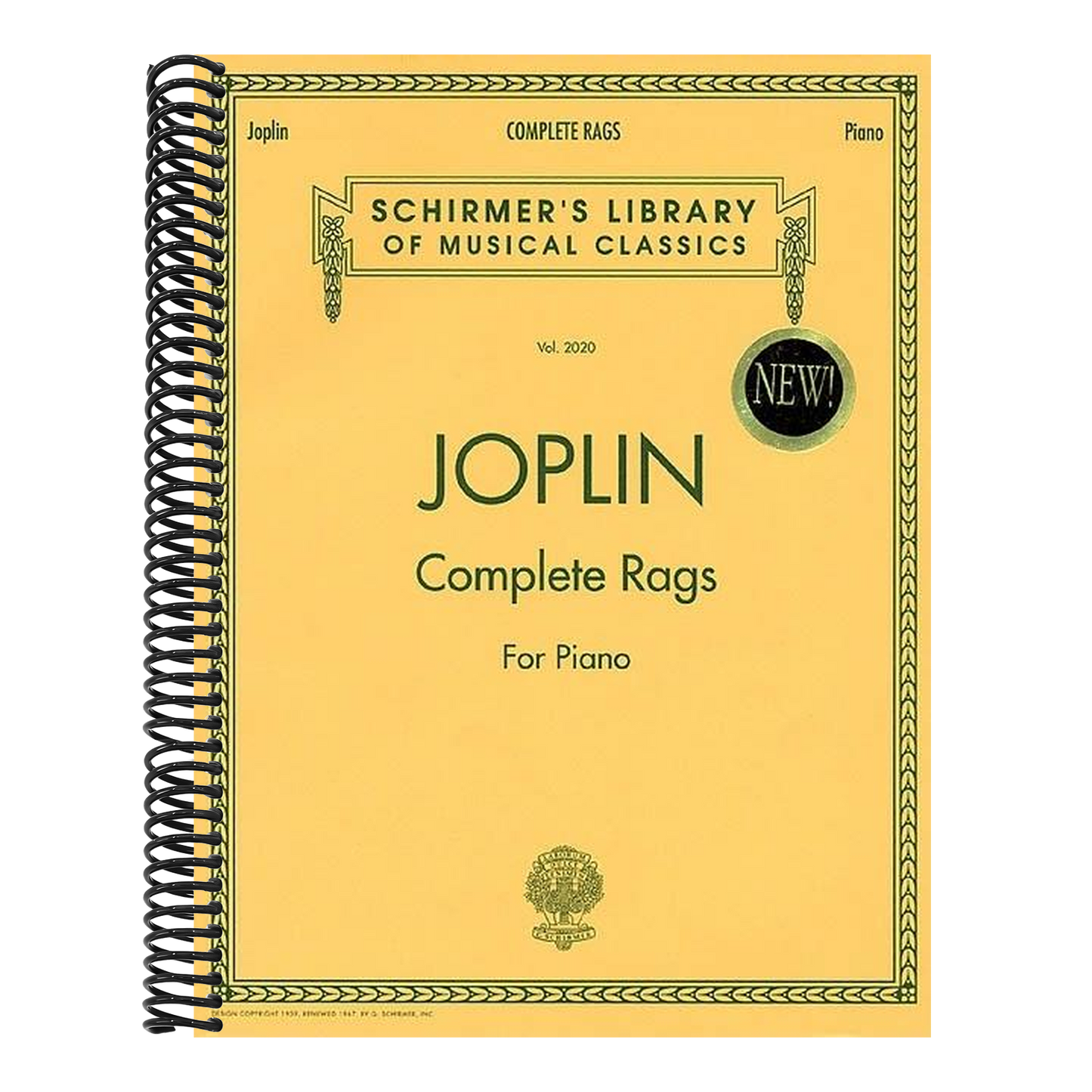 Scott Joplin - Complete Rags for Piano Advanced Ragtime Sheet Music Collection Schirmer S Library of Musical Classics Vol. 2020