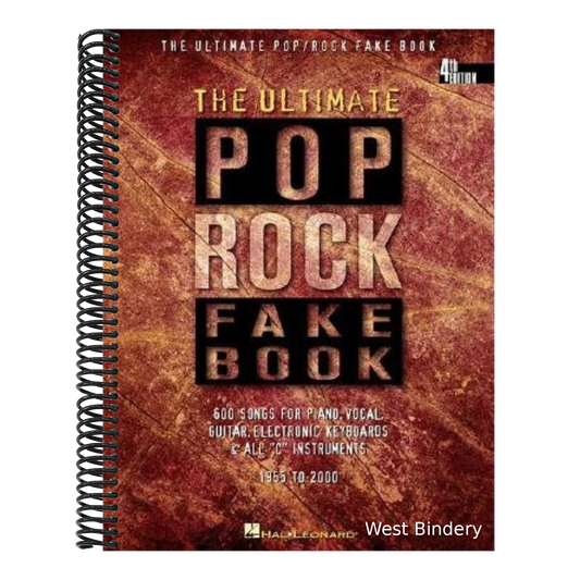 The Ultimate Pop Rock Fake Book 600+ Classic & Modern Hits Piano, Vocal & Guitar Songbook Sheet Music with Chords & Lyrics Hal Leonard Music Book for Musi