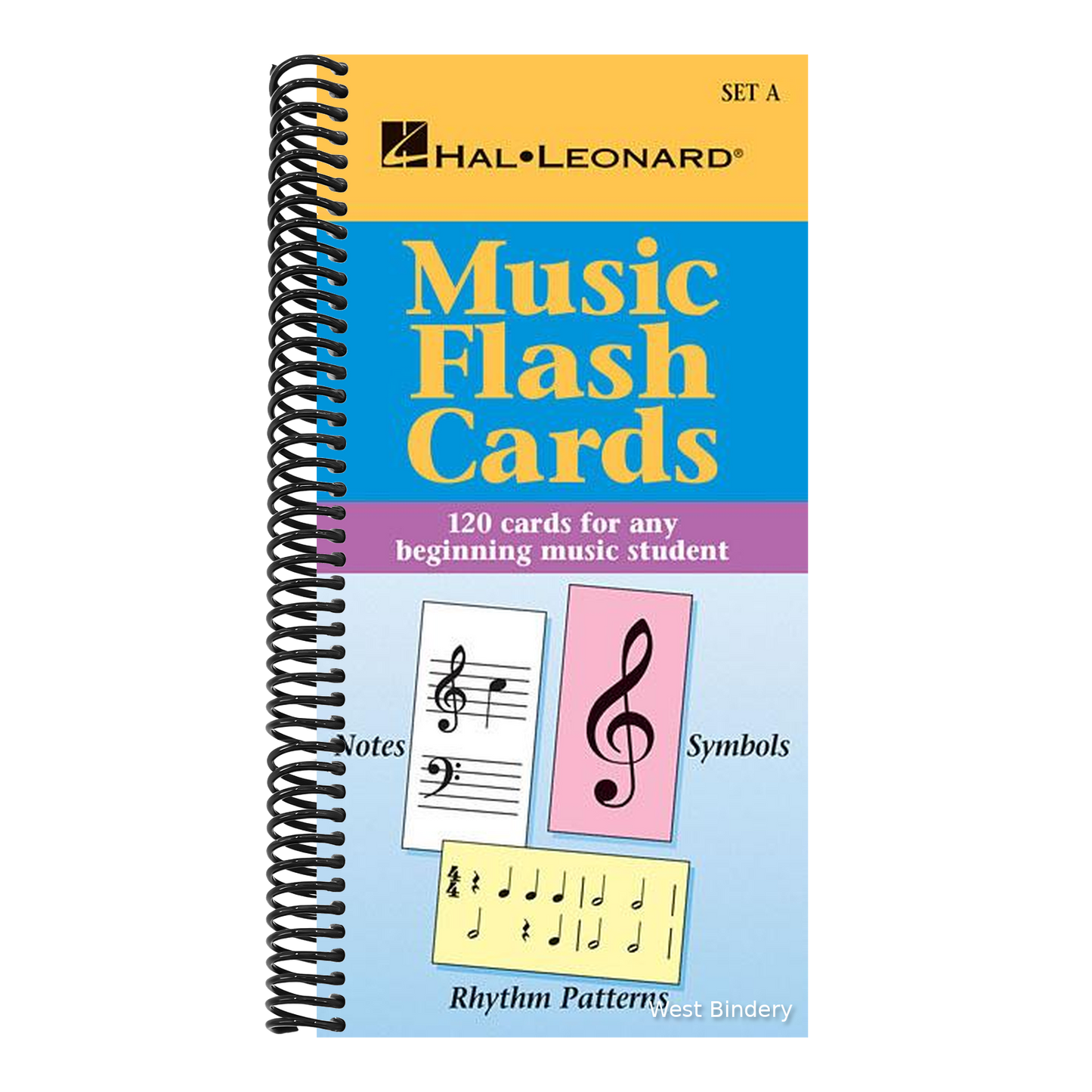 Music Flash Cards - Set A: Hal Leonard Student Piano Library - Color Flash Cards to Easily Learn Essential Musical Theory
