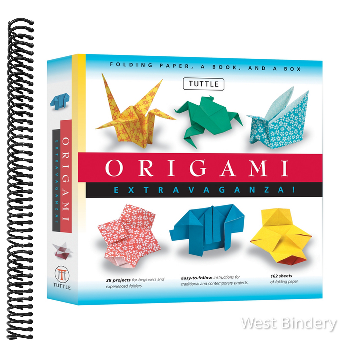 Origami Extravaganza! Folding Paper, a Book, and a Box: Origami Kit Includes Origami Book, 38 Fun Projects and 162 Origami Papers: Great for Both Kids
