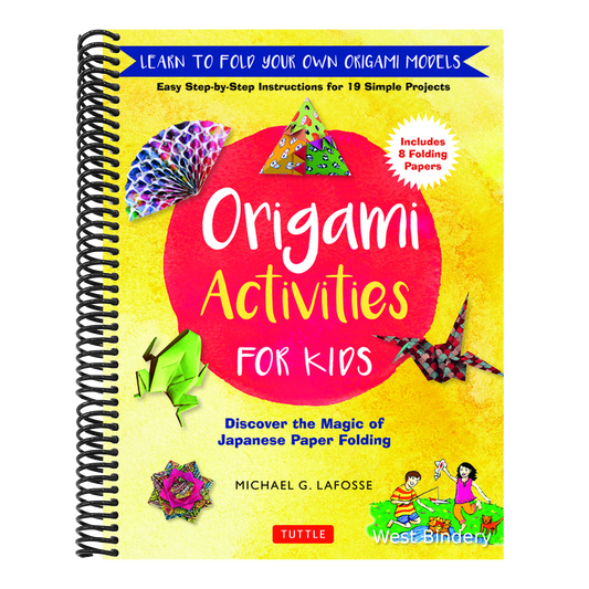 Origami Activities for Kids: Discover the Magic of Japanese Paper Folding, Learn to Fold Your Own Origami Models (Includes 8 Folding Papers)