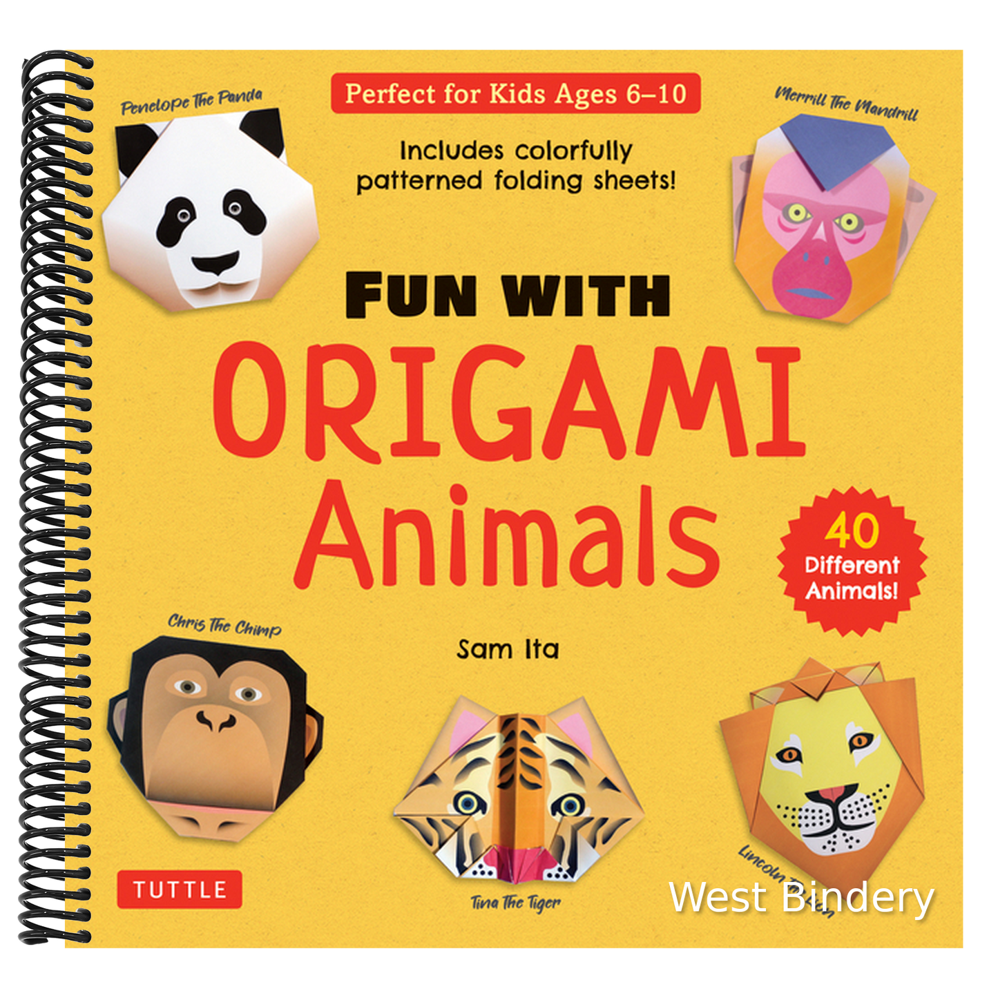 Fun with Origami Animals Kit: 40 Different Animals! Includes Colorfully Patterned Folding Sheets! Full-Color 48-Page Book with Simple Instructions (Ag