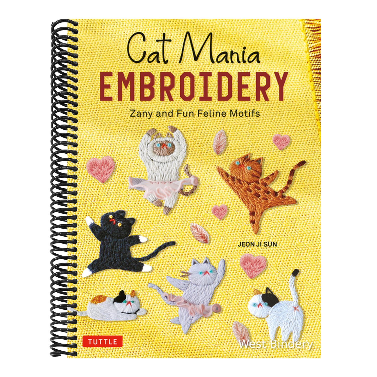 Cat Mania Embroidery: Zany and Fun Feline Motifs