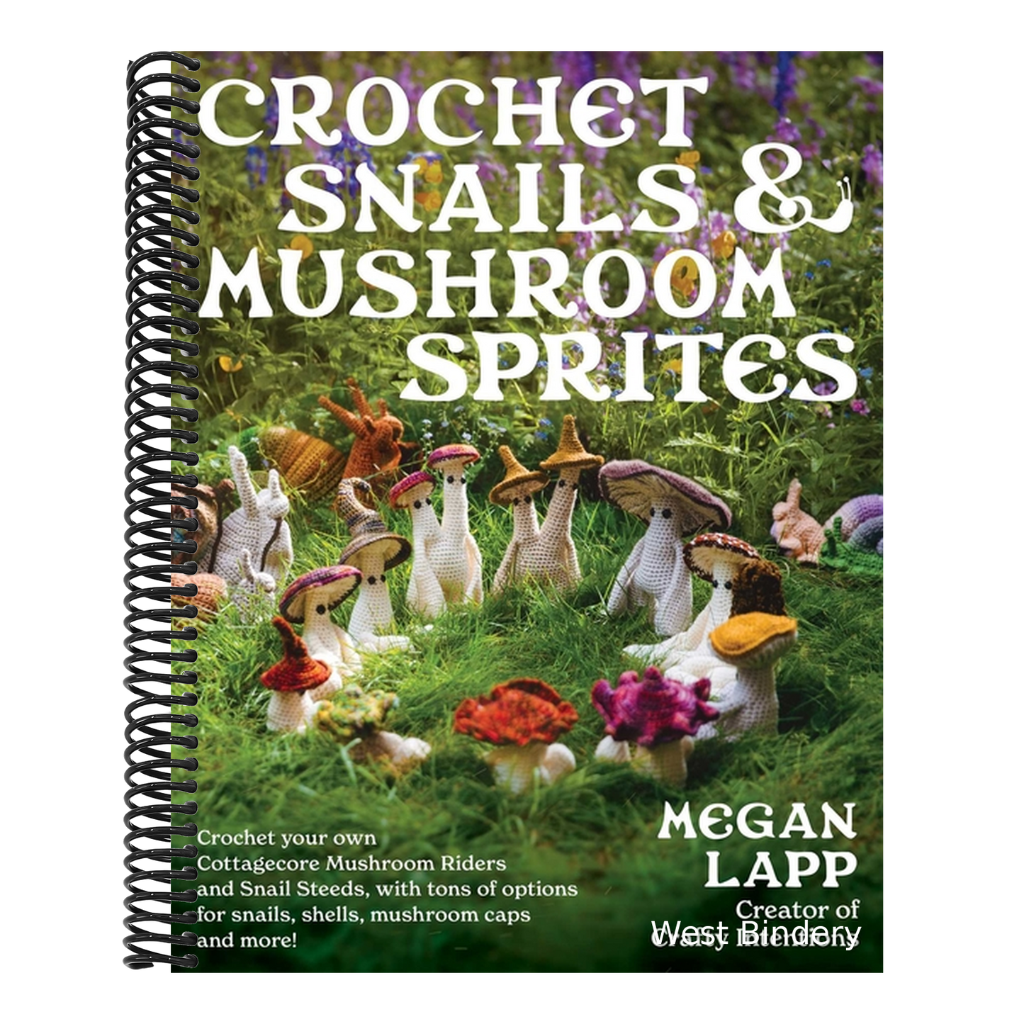 Crochet Snails and Mushroom Sprites
