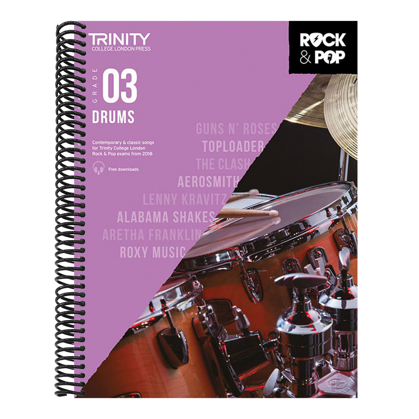 Trinity Rock & Pop 2018 Drums: Grade 3